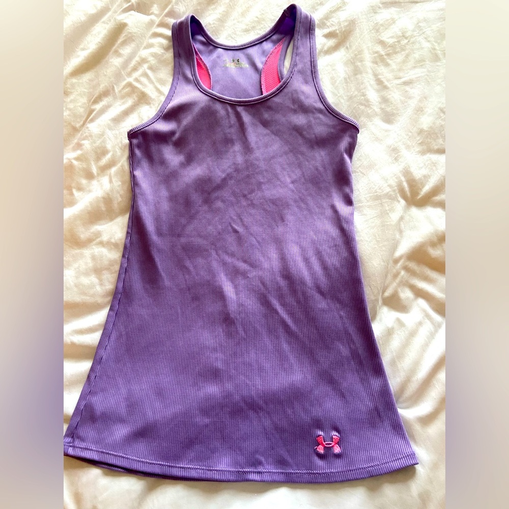 Purple and pink tank top